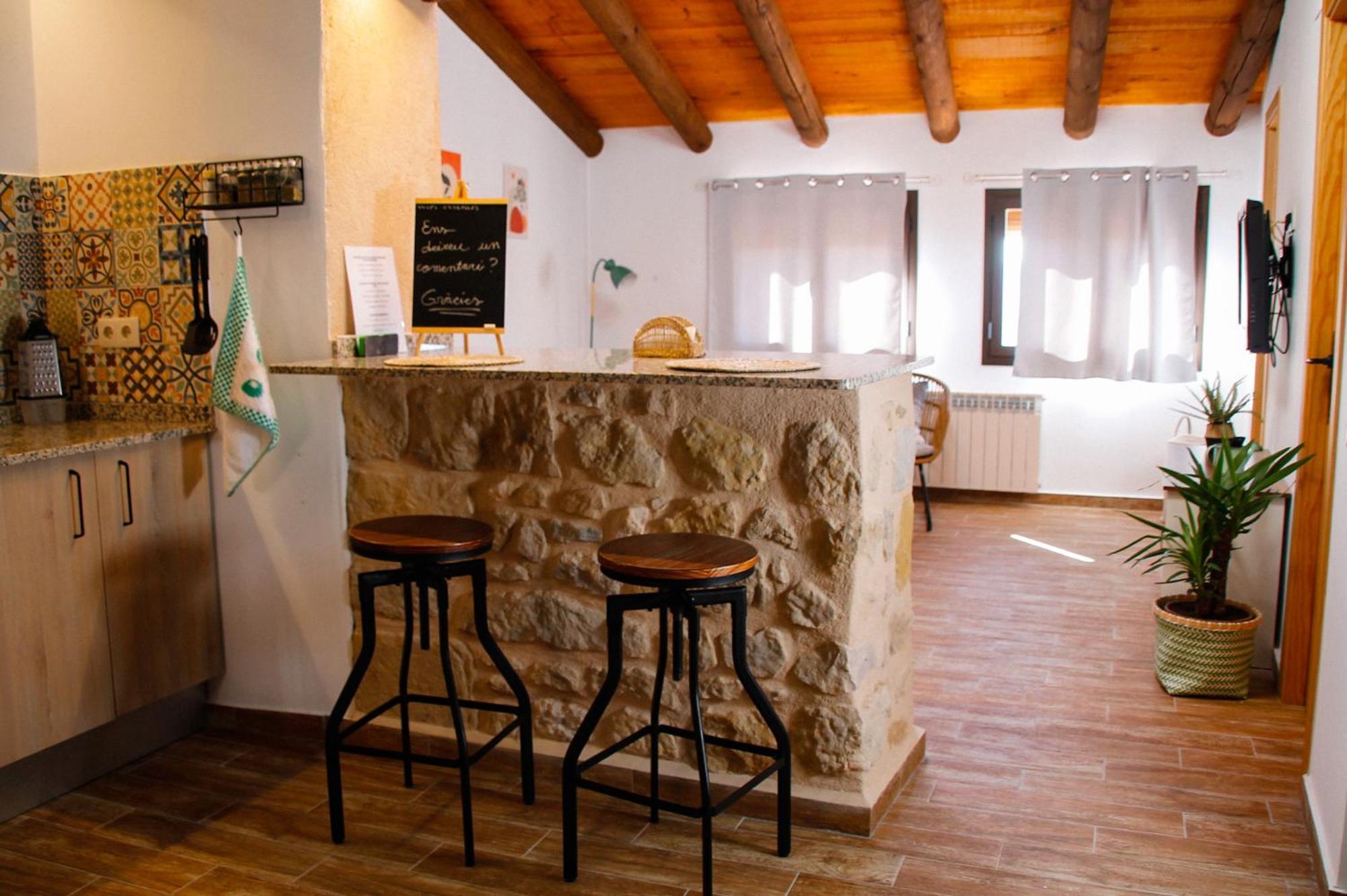 La Casa Del Castell Villa Horta de Sant Joan Eksteriør billede