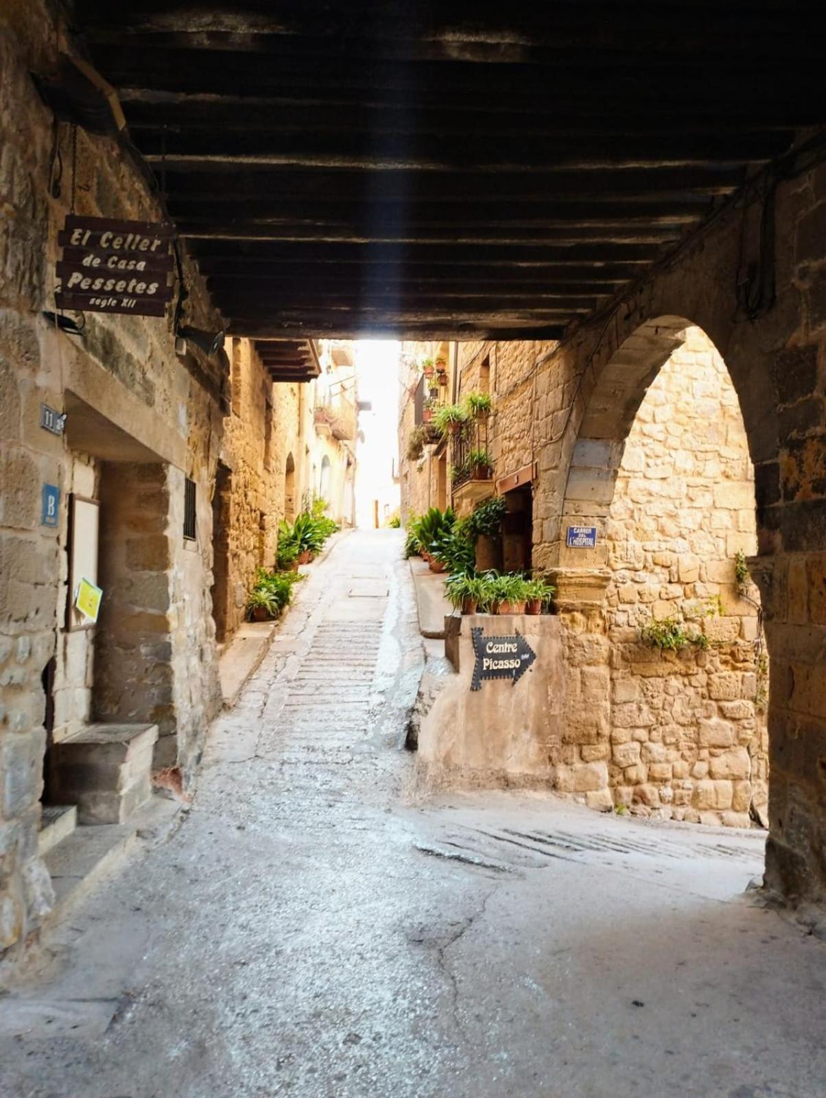 La Casa Del Castell Villa Horta de Sant Joan Eksteriør billede